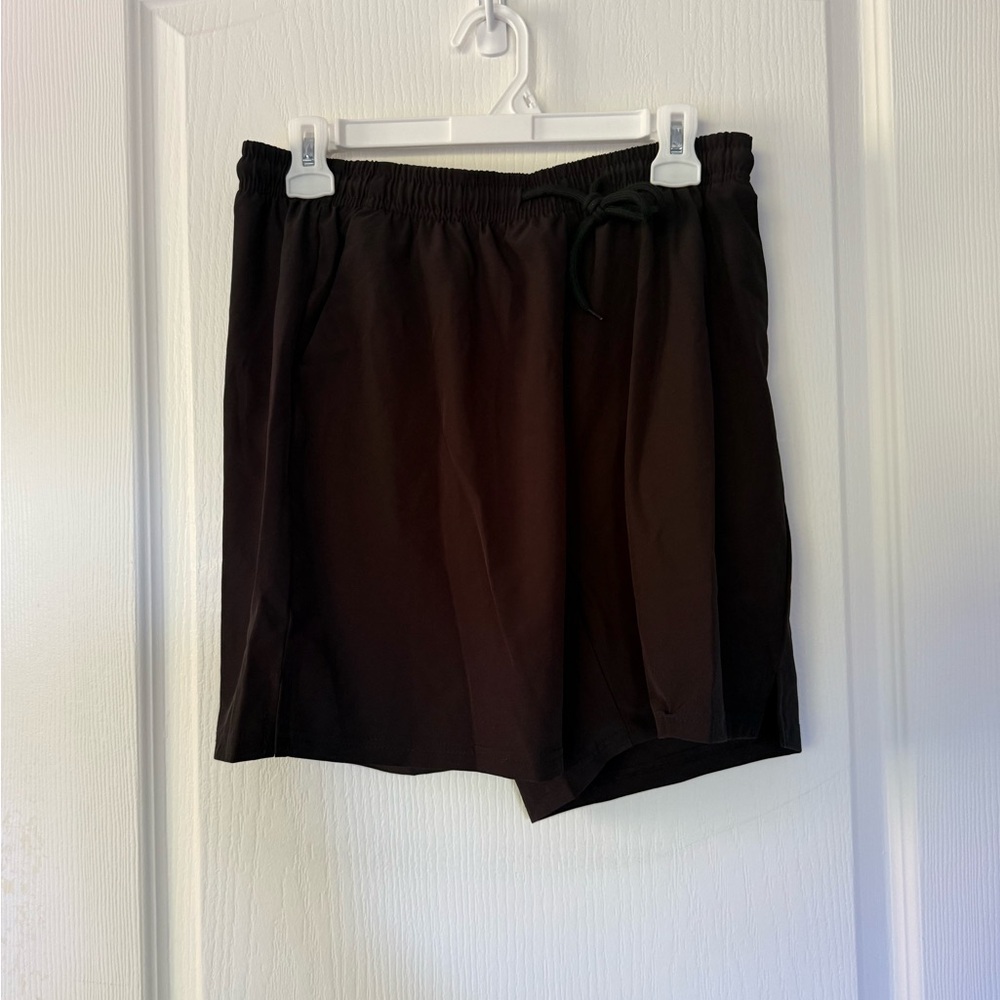 Black Drawstring Shorts